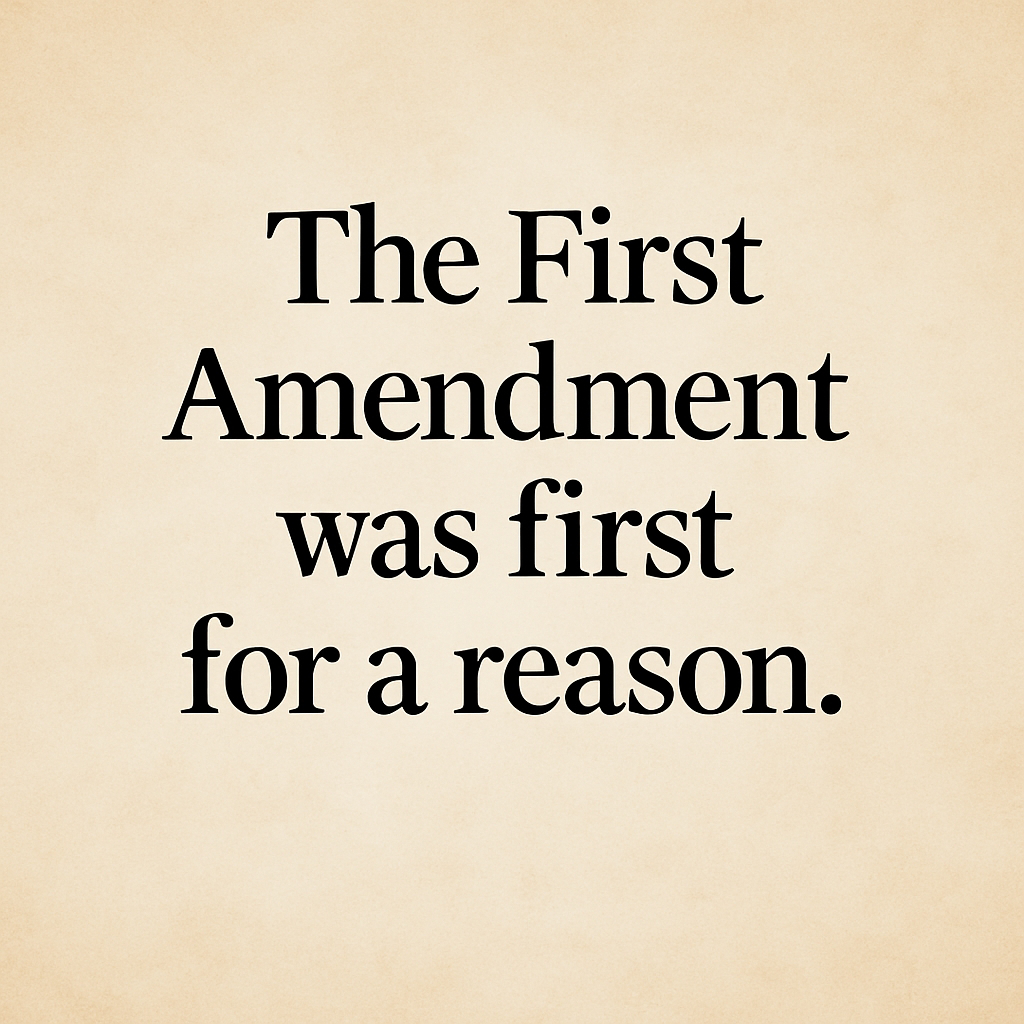 I believe in the Constitution. All of it